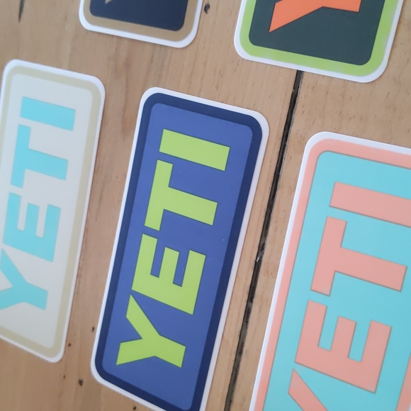 *LAST CHANCE* Yeti Stickers - Bundle of 5 - Picture 2 of 4